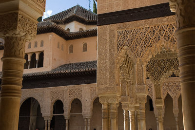 Patio de los Leones (Courtyard of the Lions), Alhambra