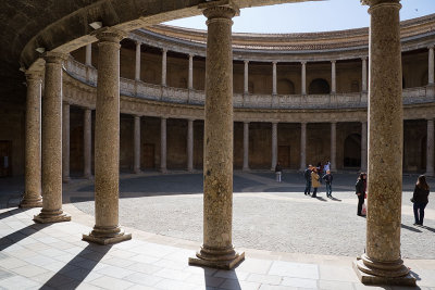 Courtyard of Charles V's Palace (16th C), Alhambra