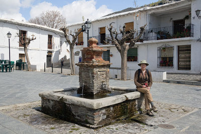 Vilage square in Bubión