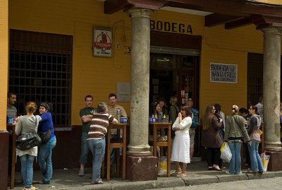 Tapas bar popularly known as 'Las Columnas'