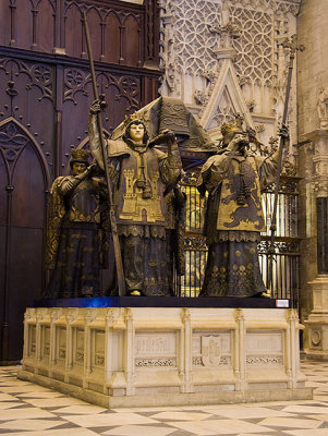 Tomb of Christopher Columbus (maybe) in Cathedral