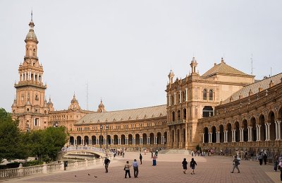 Plaza de España, built in 1929 for the Fair of the Americas