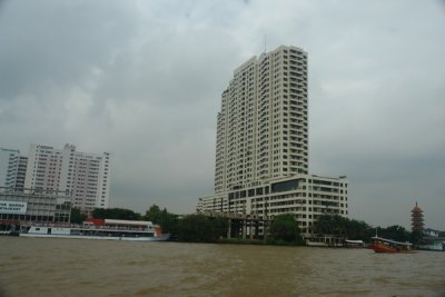 Bangkok from river ferry