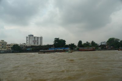Bangkok from river ferry