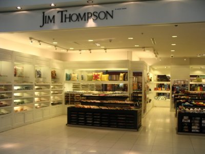 Jim Thompson at the Bangkok airport