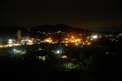 Cipanas at night