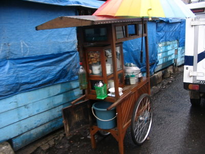 Cipanas local market