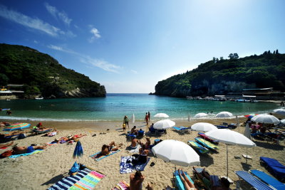 Paleokastritsa beach