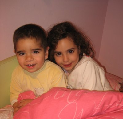 Ariadna y Biel. Febrero 2009