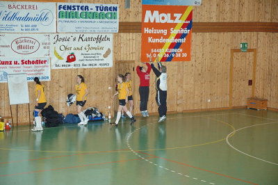 Einlaufen der Mannschaft