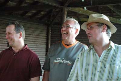 Uwe, Stefan und Rolf