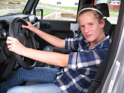 Jeep Driving Gal