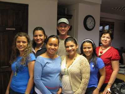 The instructors of Habla Ya (except the lady in Red) they were a great team!