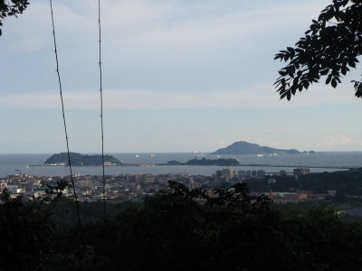Looking out over Panama City