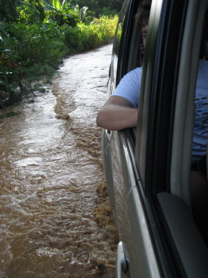 And some big puddles