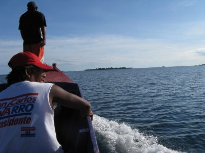There are lots of islands, small and big, and only a few are large enough to be populated