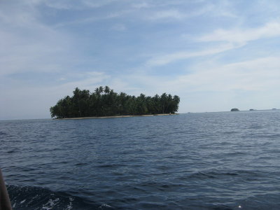 Our destination island for the day