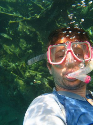 Me at the wreck