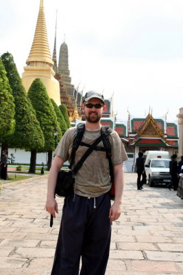 Me in front of the Grand Palace