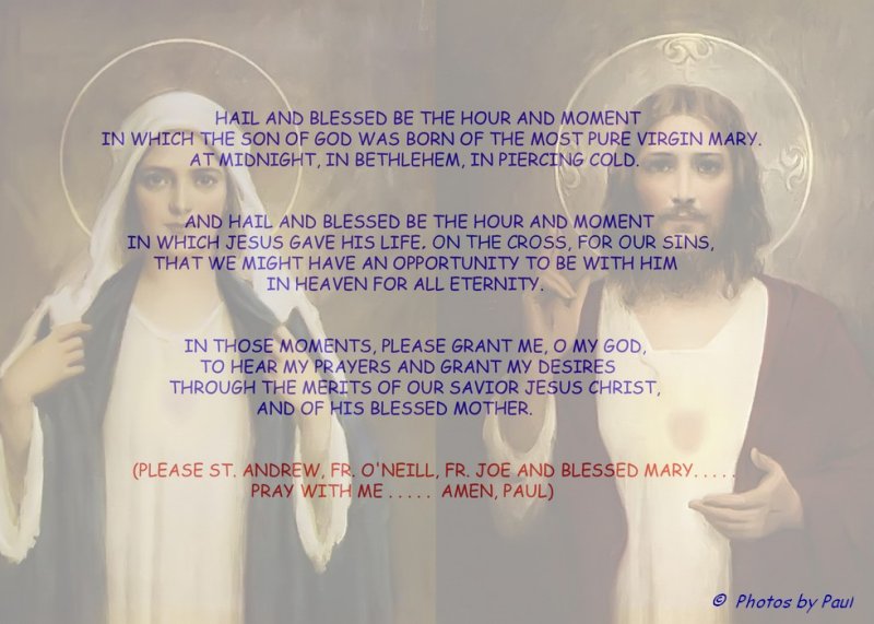 MARY AND HER SON - OUR LORD, JESUS 