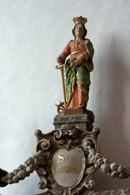 Top ornament altaar Sint-Catarina