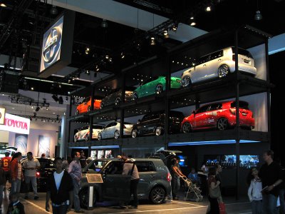 Scion booth - Incredible setup...