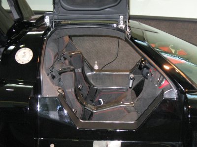 The cockpit of Gumpert Apollo Supercar