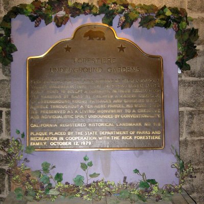 Fresno's Forestiere Underground Garden, California