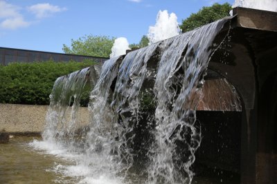 Blindern Campus Fountain by Leiv Olav Moen