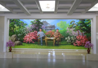Mural at Chongson Hotel