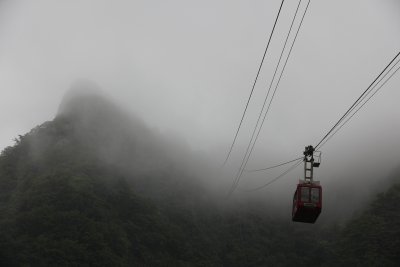 The cable car to Manghyangbong