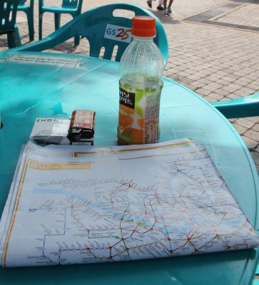 Refreshments and metro map studies