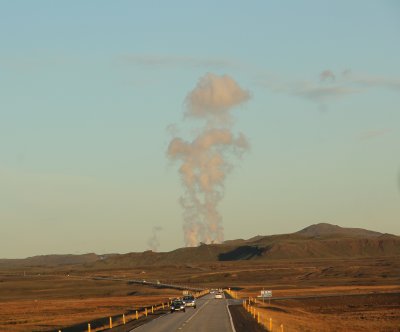 Road from Reykjavik to Thorlàkshöfn