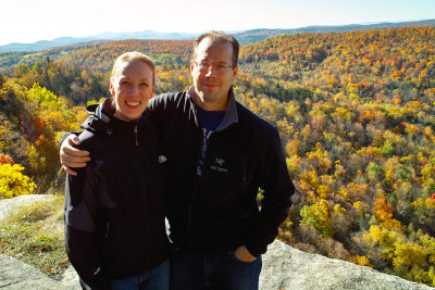 Erin and I on Nichols Ledge.jpg