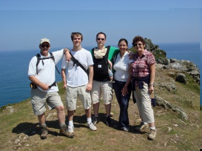 More Family on Cliff