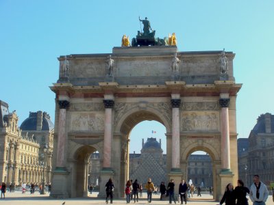 Louvre Through the Arch