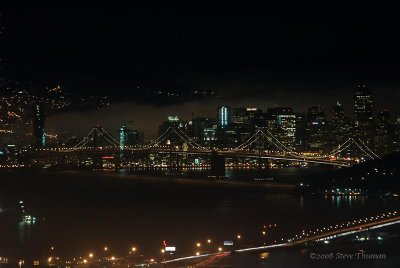 San Francisco Skyline and Fog