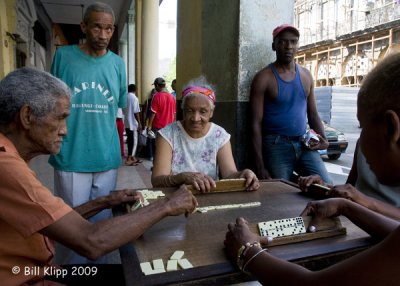 Street Domino Match,  Havana Cuba  1