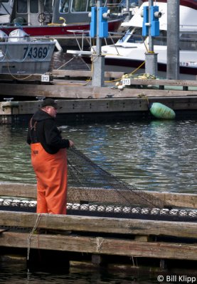 Fixing the Salmon Nets, Petersburg Alaska  4