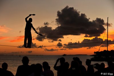 Will Soto, Man on a wire,  Mallory Square  2