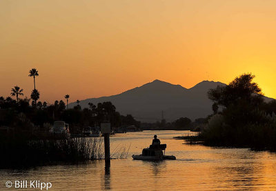 Paddle Boat at Sunset  1