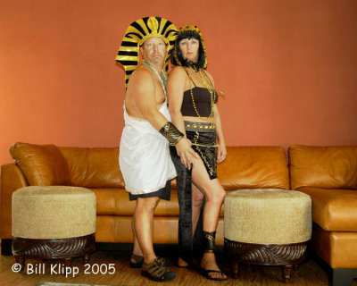 King Tut and Cleo