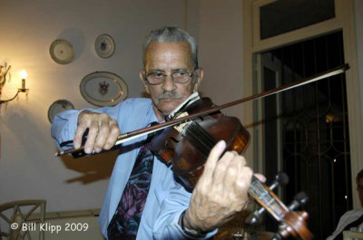 Music at La Ferminia Restaurant, Habana