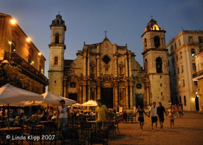 Night Scene Havana