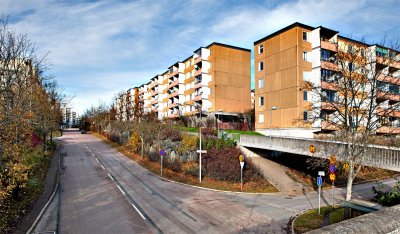 Miljonprogramshus frn brjan av 70-talet i Husby