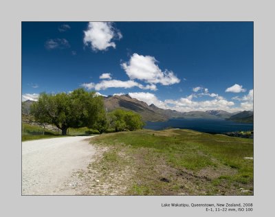 The Remarkables, Lake Wakatipu and Deer Park Heights