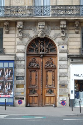 Door and balkony