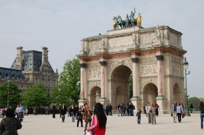 Arch near Louvre