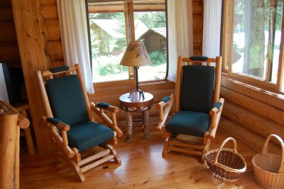 Chairs in our cabin