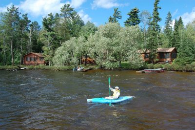 Vlad in kayak